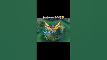 tigreal damage build #mobilelegends #mlbb 💀🤣