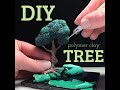 DIY Polymer Clay Twisty Tree