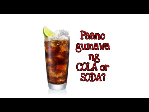 Video: Paano Gumawa Ng Cola