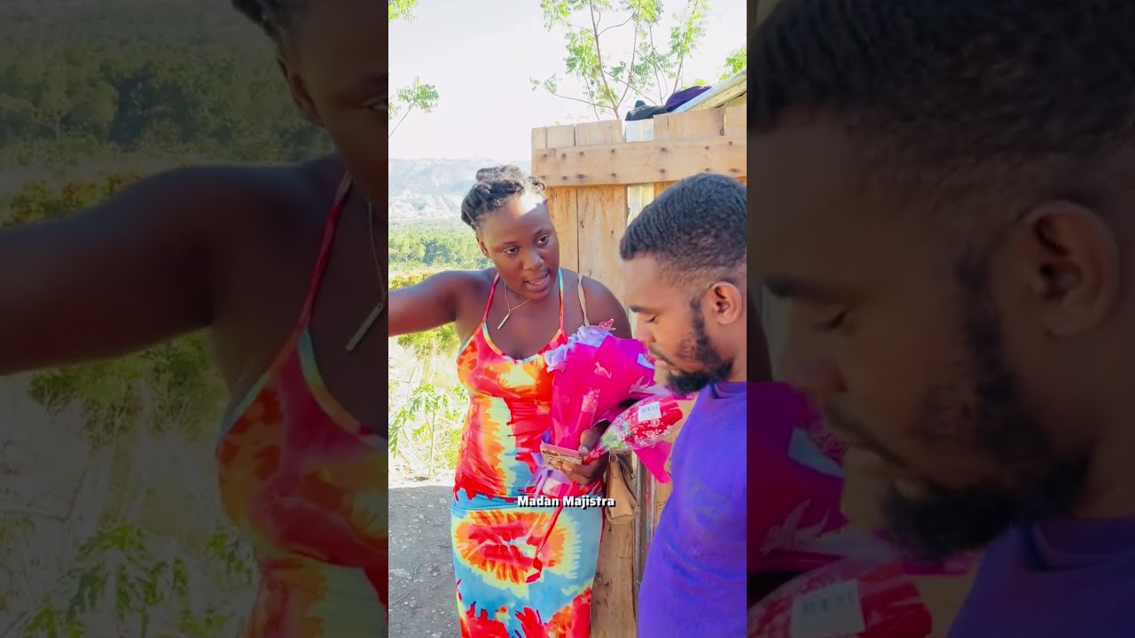 Madan Majistra pran kou mesye sal te panse pa  rive akonpli m'en kou ki kou😂.