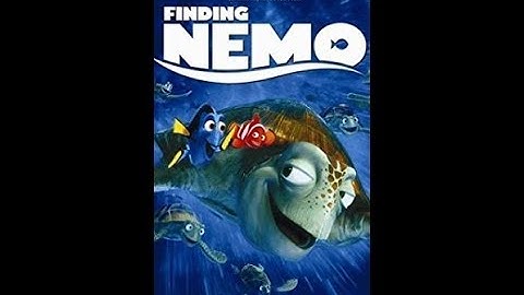 Opening to Finding Nemo 2003 VHS