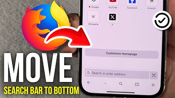 How to Move Search Bar to Bottom in Firefox - 2025