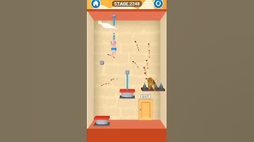 rescue cut rope puzzle stage 2248| rescue cut rope puzzle game for android and iOS #short