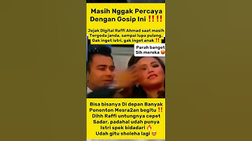 Bongkar Masa Lalu! Kedekatan Raffi & Ayu yang Sempat Bikin Heboh! #raffiahmad #ayutingting #trending