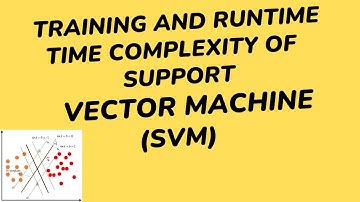 Time Complexity of kernel SVM Support Vector Machine | Data Science Interview Questions Podcast