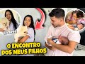 CHEGAMOS EM CASA E MEUS FILHOS SE ENCONTRARAM!!! *CHOREI* 😭❤️