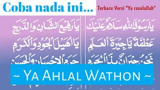 YA AHLAL WATHON versi SHOLAWAT DIBA'I ||  Ya Rosulallah Salamun Alaik.