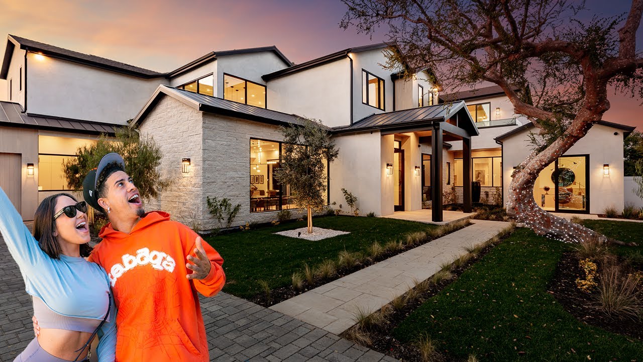 OUR DREAM HOUSE TOUR!!! **INSANE MANSION** YouTube