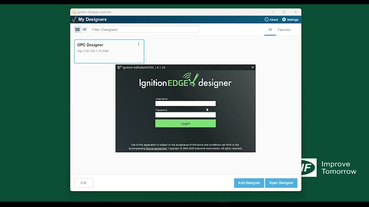Configuración de la conexión OPC en IA Ignition