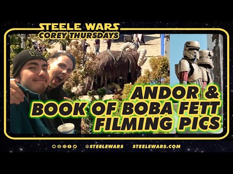 New Book Of Boba Fett &amp; Andor set pics - Corey Thursdays - Steele Wars Hyperchat