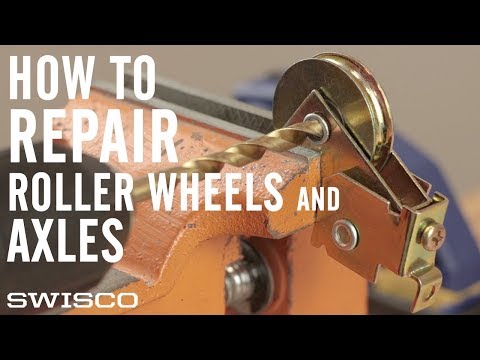 How to Repair Sliding Glass Door Roller Wheels and Axles