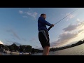 Bass fishing on powers lake wi