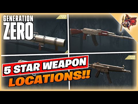 Want Every 5 Star Weapon? | Generation Zero - How To Guide