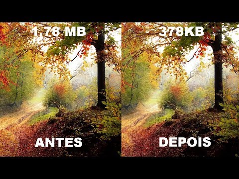 Vídeo: Como Reduzir O Peso Da Foto