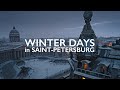 WINTER DAYS IN ST.PETERSBURG // Снежный Санкт-Петербург (Aerial //Аэросъемка)