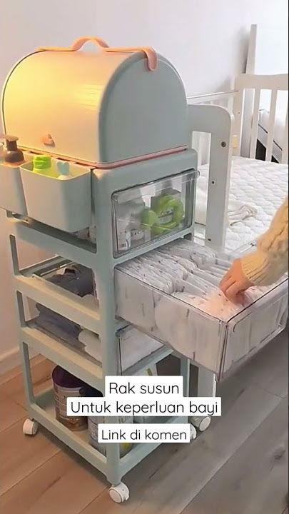 rak susun untuk keperluan bayi sangat berguna #rekomendasi #kekinian #fyp #keperluananak #newborn
