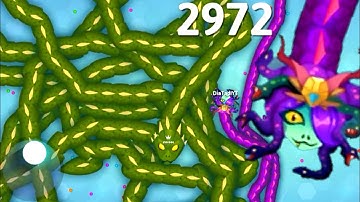 Snake.io - CIRCLED AND KILLING TOP 01 SNAKE OF THE MAP