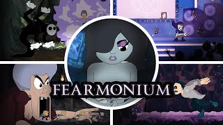 Fearmonium - All Bosses (No Damage, Max Boss HP, No Parasol) & Ending
