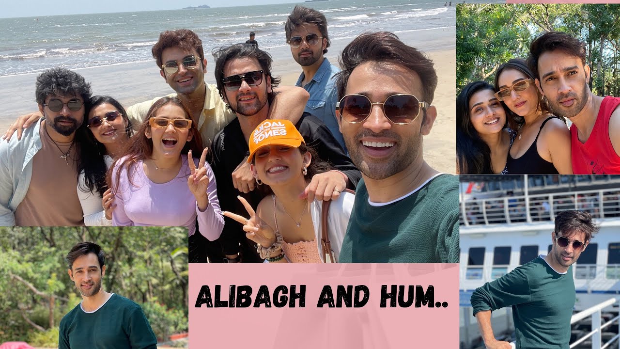 Alibagh main HUM #sasuralsimarka2 #karansharma #alibagh  #vlog