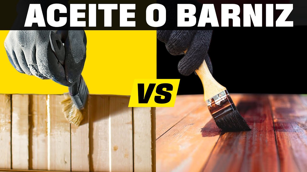 Barniz vs. Aceite de madera ¿Cuál elegir? I Lo Mejor 