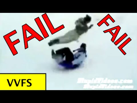 YouTube's Best Sledding Fails | Viral Video Film School | #32