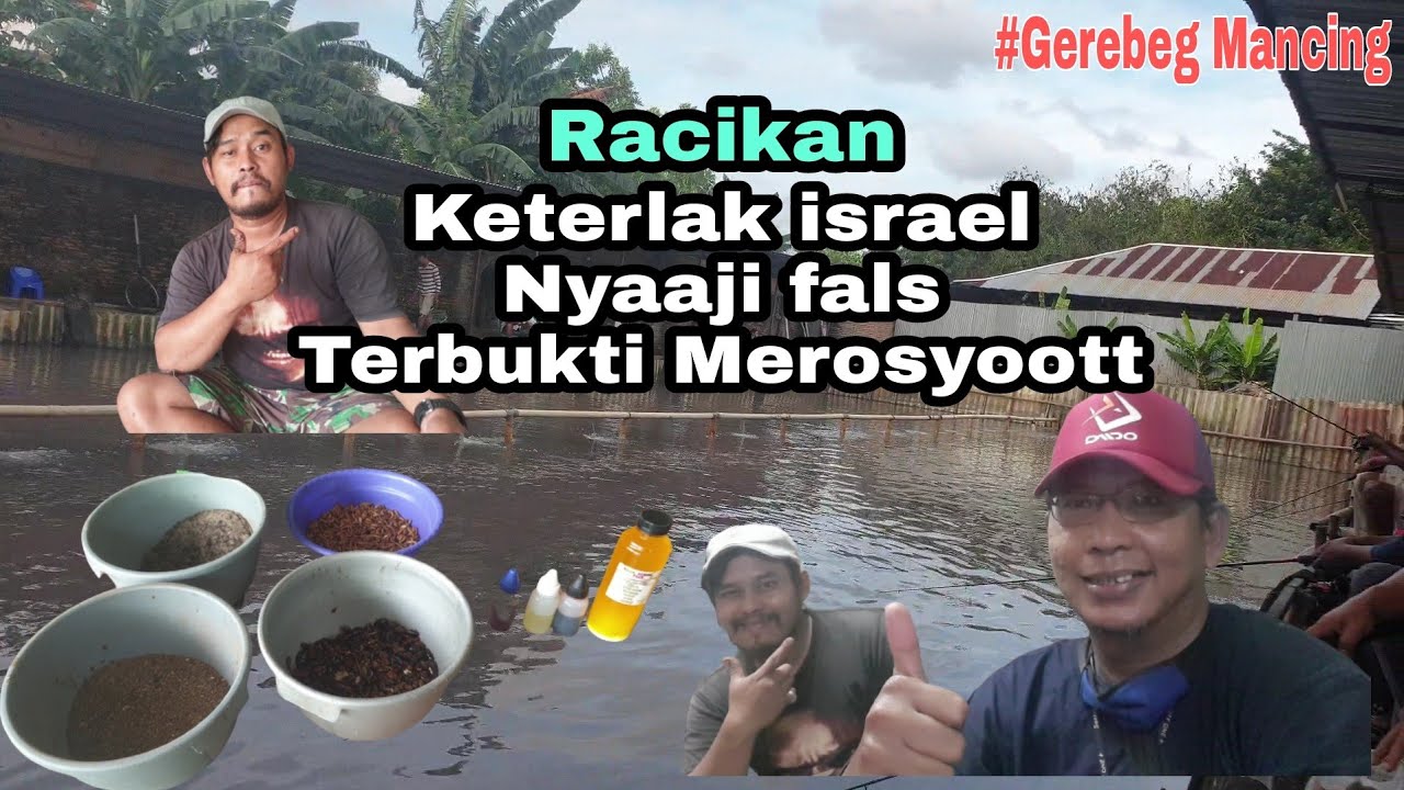 Racikan keterlak israel milik Nyaaji fals, terbukti merosyoottt