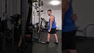 Push Down A Braccio Sino Presa Supina