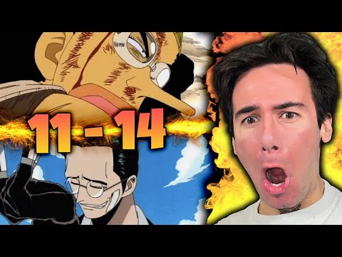 ONE PIECE - Episodes 11-14 (REACTION)