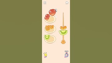 Satiszone: Perfect ASMR Tidy - Level 101 (Android) #games #asmr #satiszone #vegetables #skewer