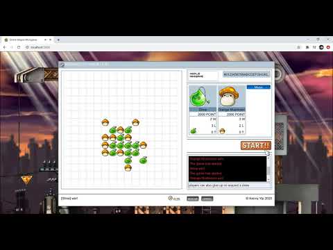 [메이플] I Recreated Maplestory's Omok Minigame 메이플스토리 오목 (HTML, CSS, JavaScript, node.js)