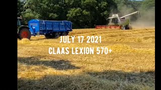 Checking pigs.looking at old videos of harvests Claas lexion 570+ . Day63