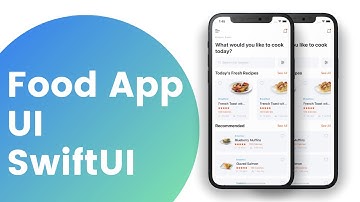 Food Delivery App Home Page UI - SwiftUI - Speed Code