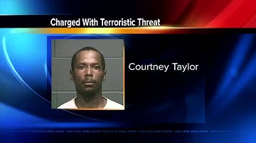 Man charged with making terroristic threat