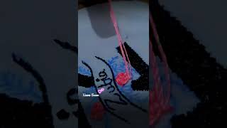 woven rose tutorial #unfrez #trendingshorts #art #embroiderylover #embroidery #wovenart #beautiful