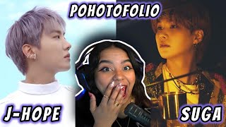 Special 8 Photofolio Reaction Film 2  Jhope And Sugas Photofolios  Baby Army Reacts