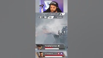 CRAZY BANGALORE ENDGAME CLUTCH (Apex Legends Season 15) #shorts