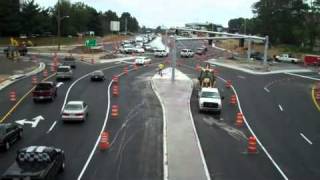 Double Crossover Diamond - Operational - Looking North