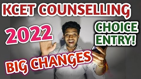 KCET 1ST ROUND COUNSELLING 2022 | REVISED SCHEDULE ANNOUNCED
