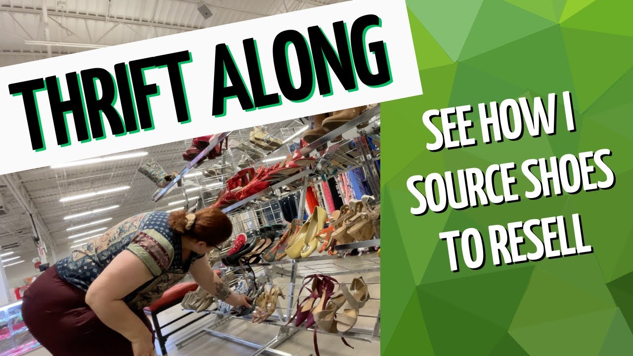 COME ALONG AS I SOURCE SHOES TO RESELL ON EBAY, POSHMARK & MERCARI