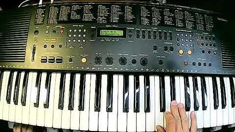 Technics KN-650 (some styles testing)