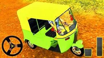 Offroad Tuk Tuk Driving Game - Auto Rickshaw Simulator 2020 | Android Gameplay
