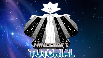 Minecraft Steven Universe White Diamond Statue Building Tutorial