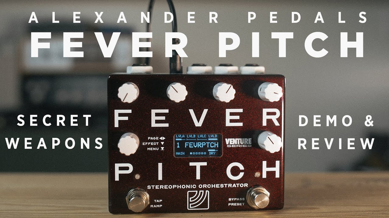 新品 未使用 Alexander Pedals Fever Pitch Alexander Pedals Fever Pitch - Stereo Pitch Shifter