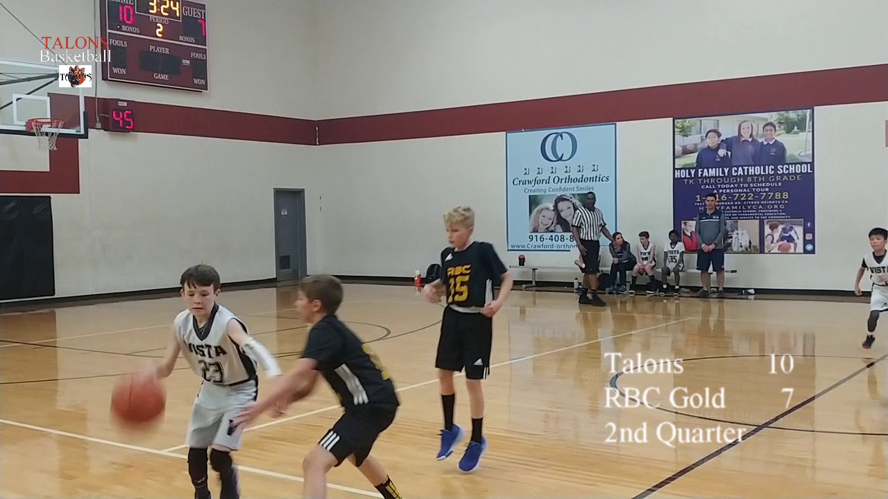 talons white vs rbc gold 2nd quarter - YouTube