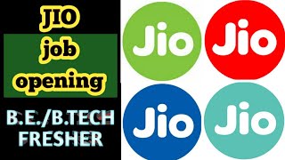 B.E./B.TECH JOB OPENINGS | JIO | BANGALORE | GET | MECHANICAL ENGINEERING