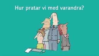 Hur pratar vi med varandra