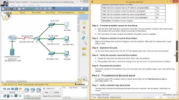 7.3.2.9 Packet Tracer - Troubleshooting IPv4 and IPv6 Addressing