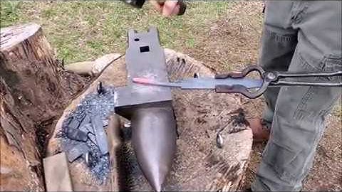 Making a Fighter Style Bowie Knife Part 2