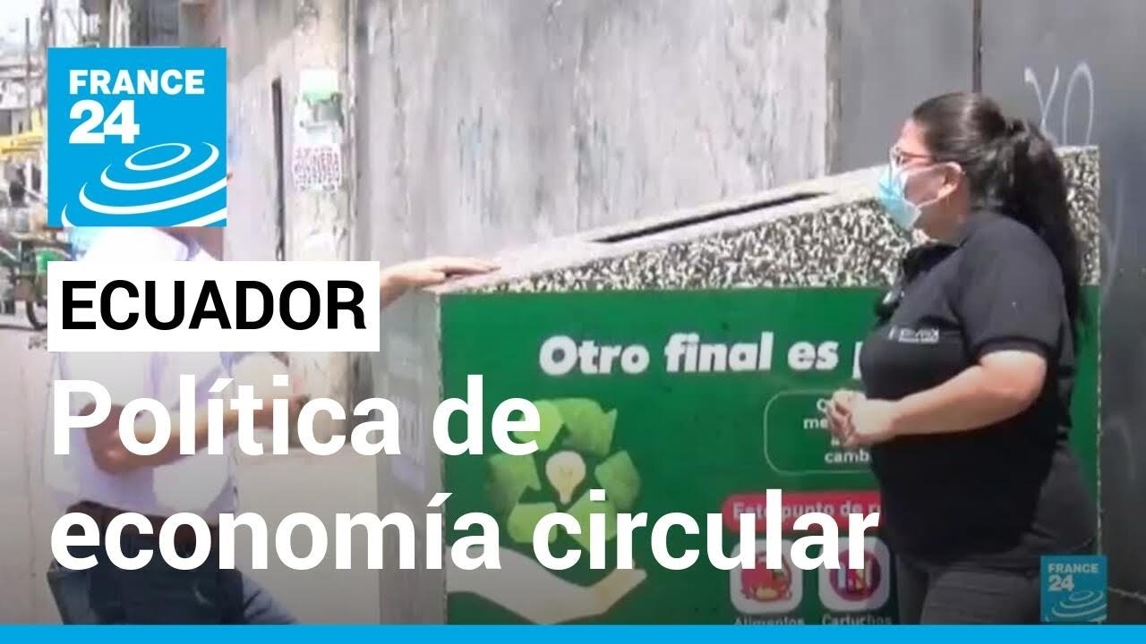 Ecuador y su política de gestión integral de residuos electrónicos • FRANCE 24 Español