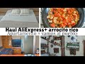 Receta arroz + haul AliExpress y volvemos al pueblo